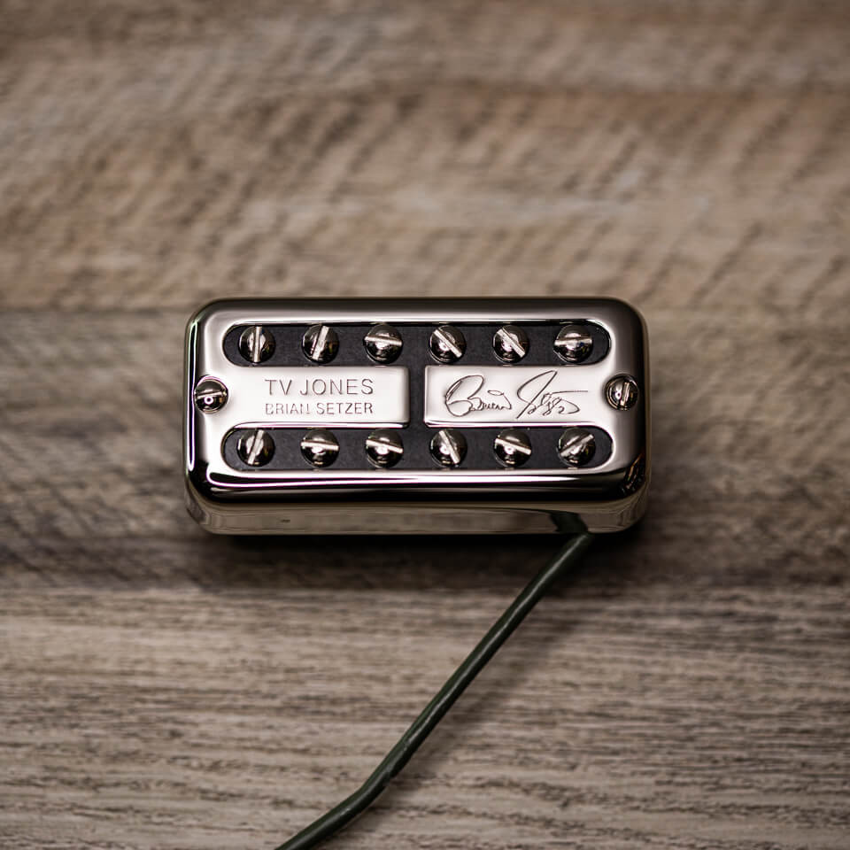 TV Jones Brian Setzer Universal Mount™ Neck Pickup in Chrome